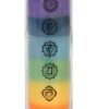 Homewares * | Top 10 Gothic Gifts Gothic Homewares Tall Chakra | Candle