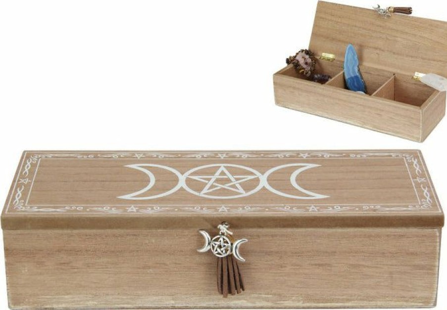 Accessories * | Wholesale Gothic Gifts All Wiccan | Trinket Box