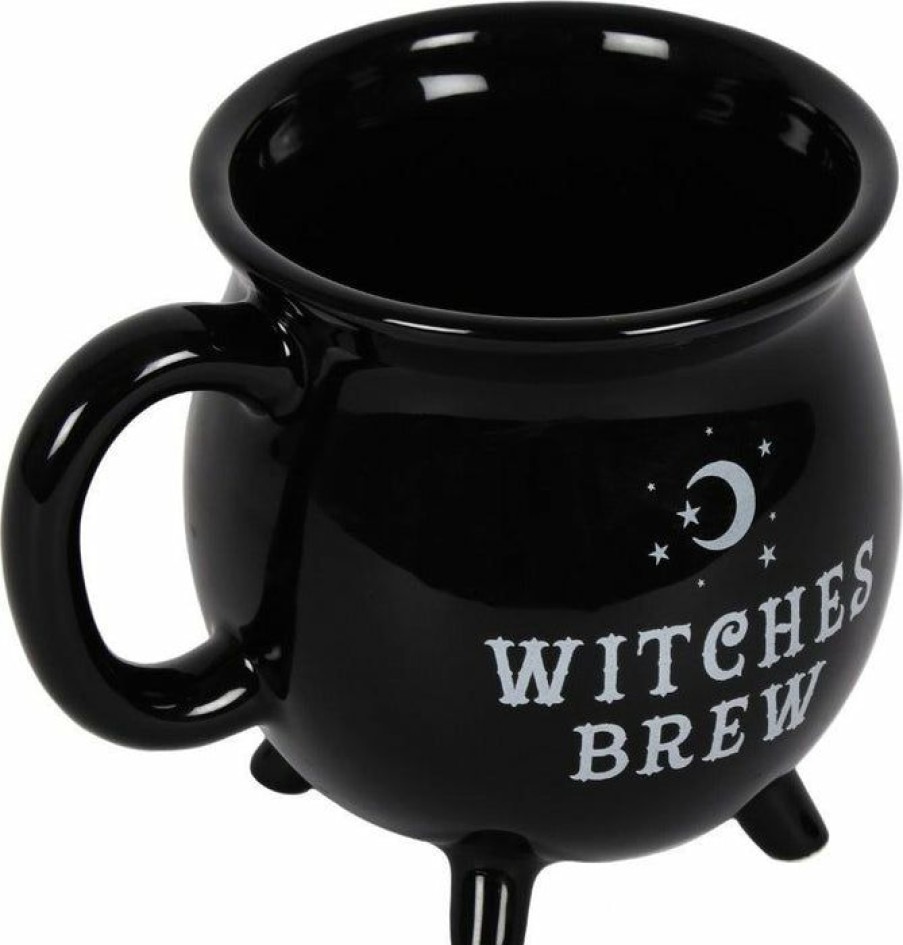 Homewares * | Top 10 Gothic Gifts Gothic Homewares Witches Brew Cauldron | Mug