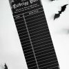 Styles * | New Ghosts Of October Halloween Haunted [Gothic] | Library Card Bookmark