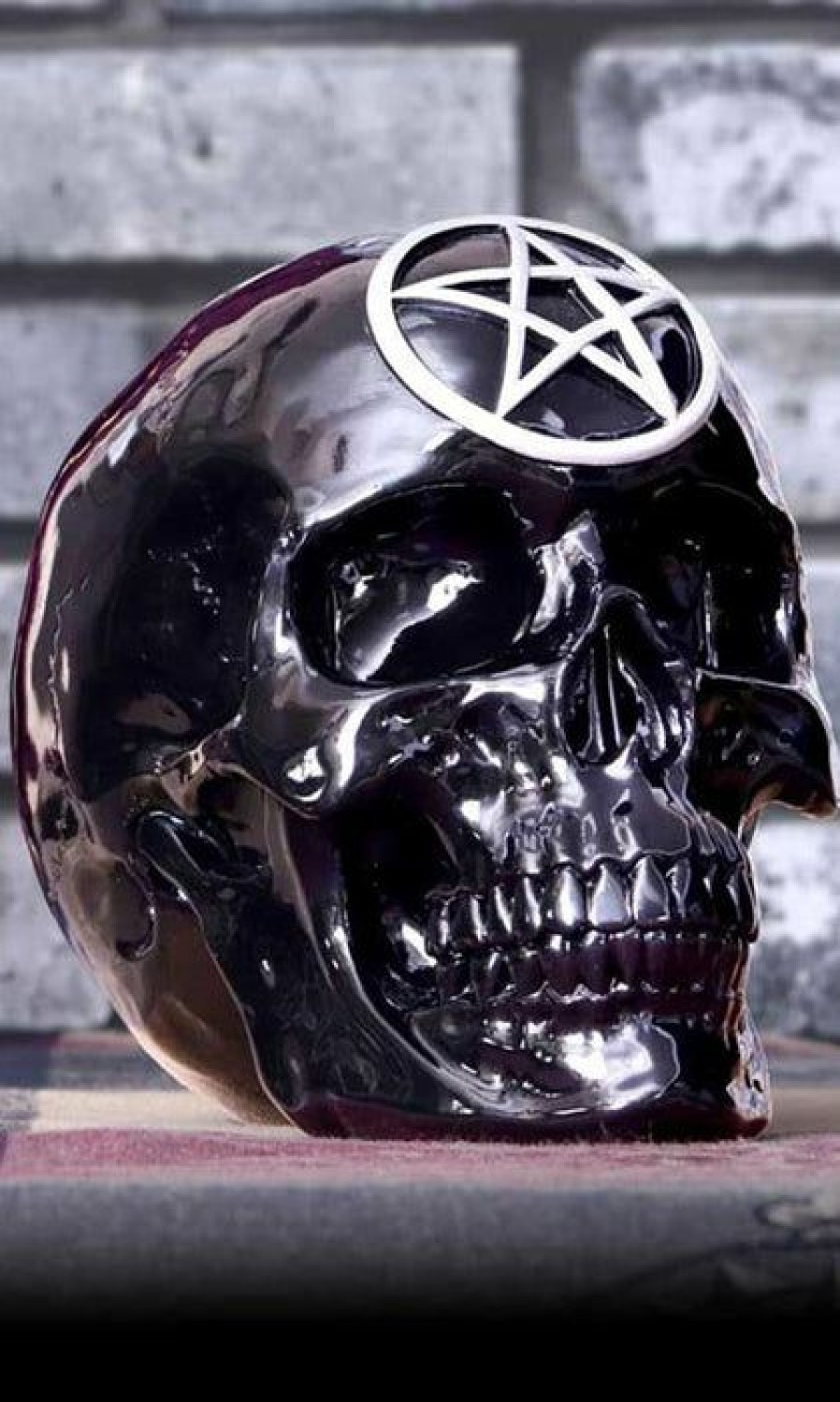 Homewares * | Best Deal Nemesis Now Gothic Homewares Black Magic | Skull